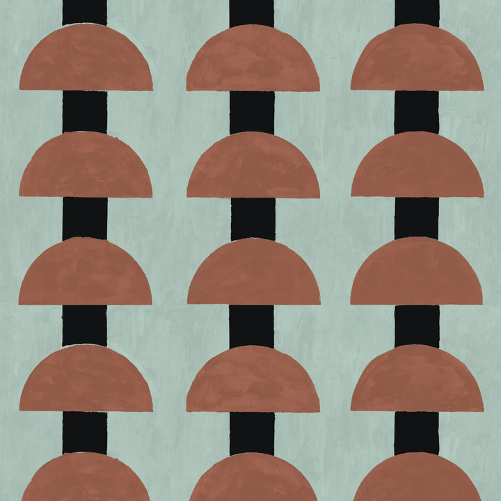 Mop Top - Copper Wallpaper