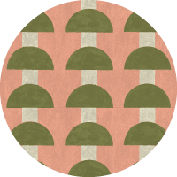 Mop Top - Copper Wallpaper