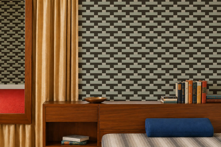 Over Under - Black Mint Wallpaper