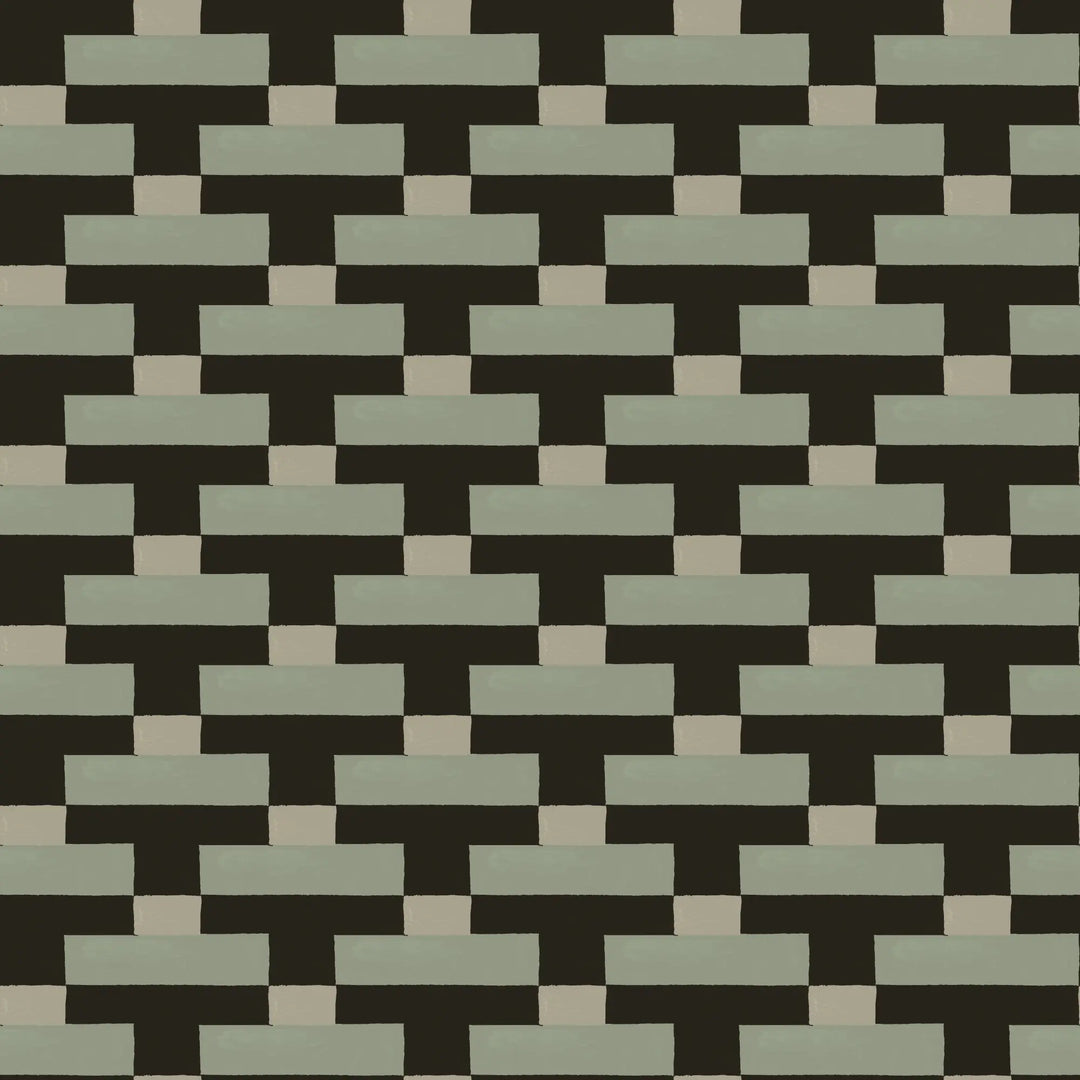 Over Under - Black Mint Wallpaper