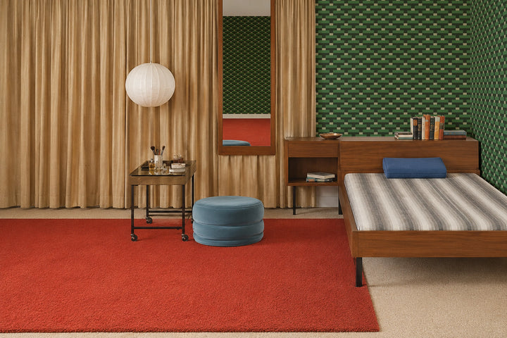 Over Under - Emerald Green Wallpaper