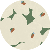 Pressed Poppies - Merlot Mint Wallpaper