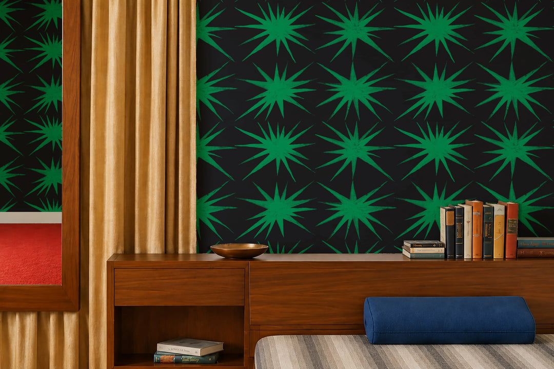 Sparked - Electric Green Wallpaper