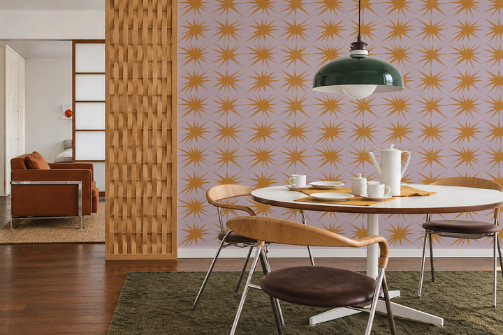Sparked - Mauve Pink Wallpaper