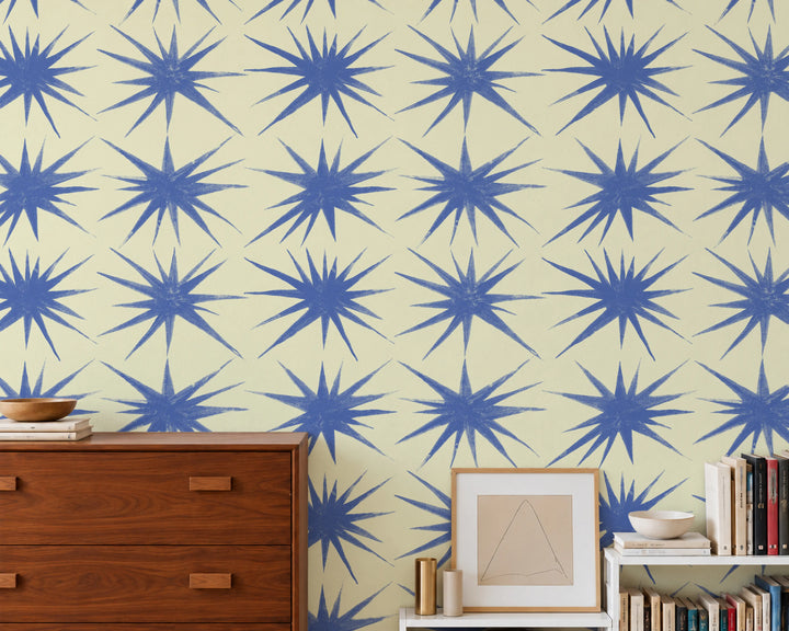 Sparked - Primary Blue Wallpaper