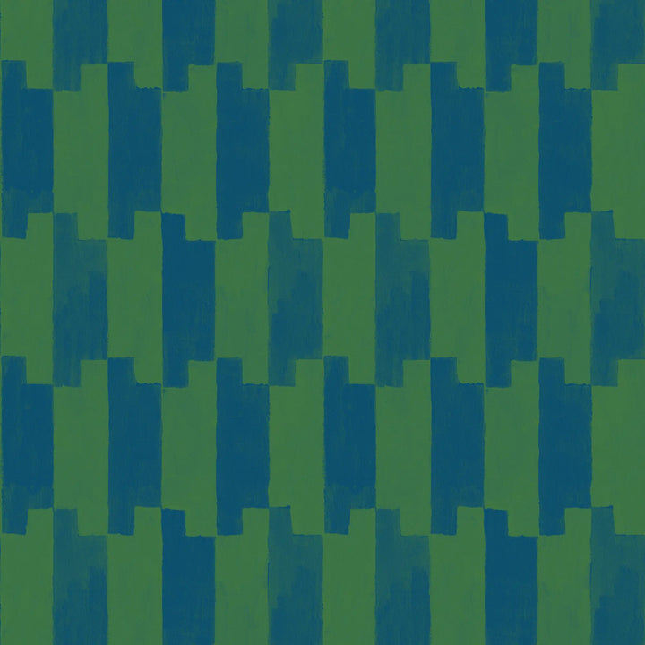 Tally Up - Blue Emerald Wallpaper