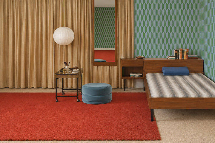 Tally Up - Emerald Periwinkle Wallpaper