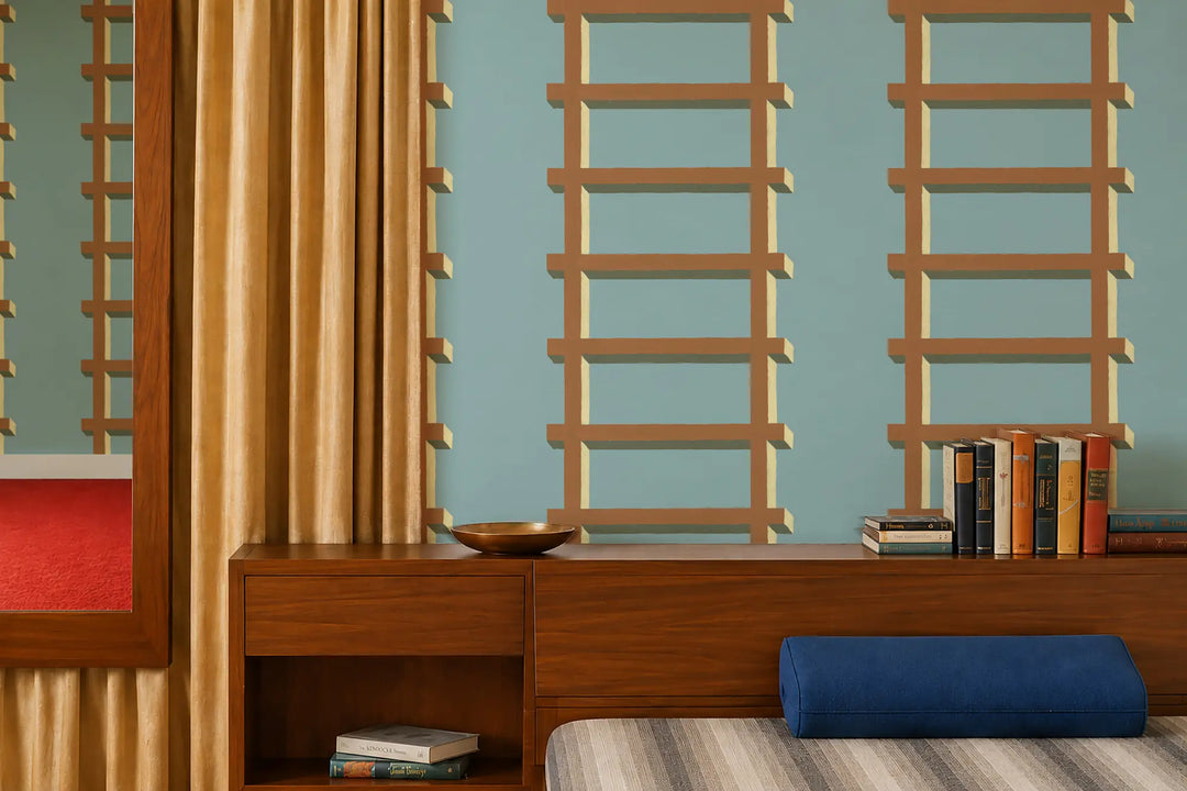 Tree House - Hazy Blue Wallpaper