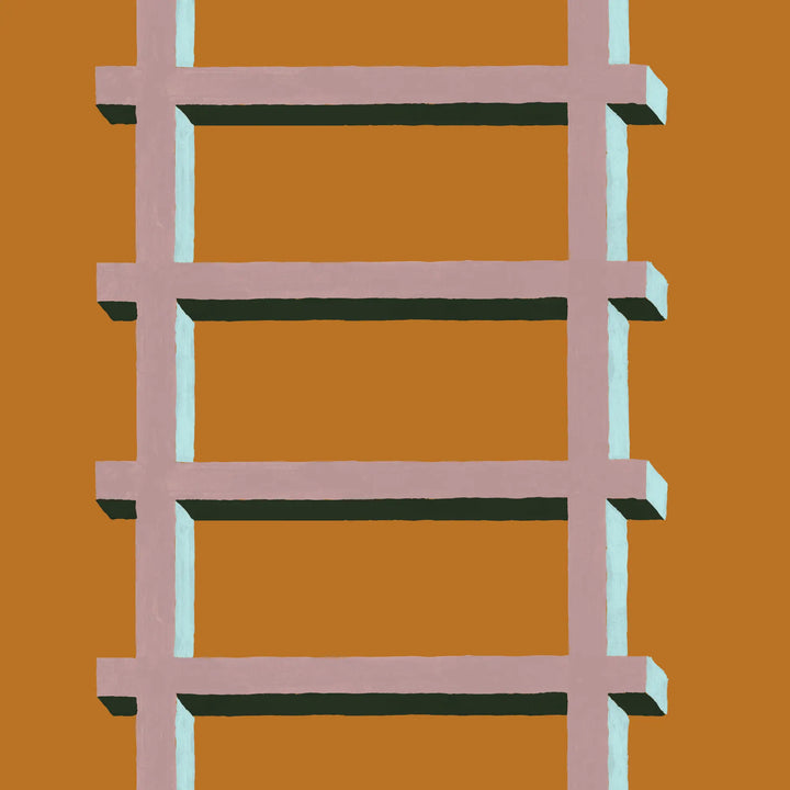 Tree House - Spiced Orange Wallpaper