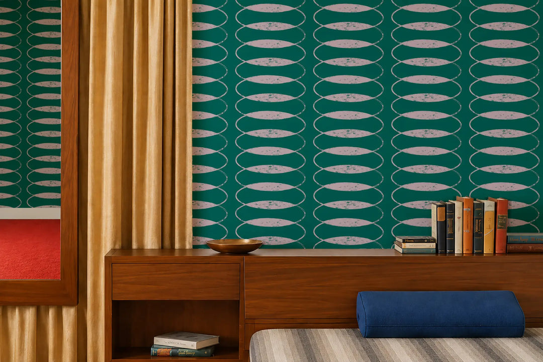 Ven - Jewel Green Wallpaper