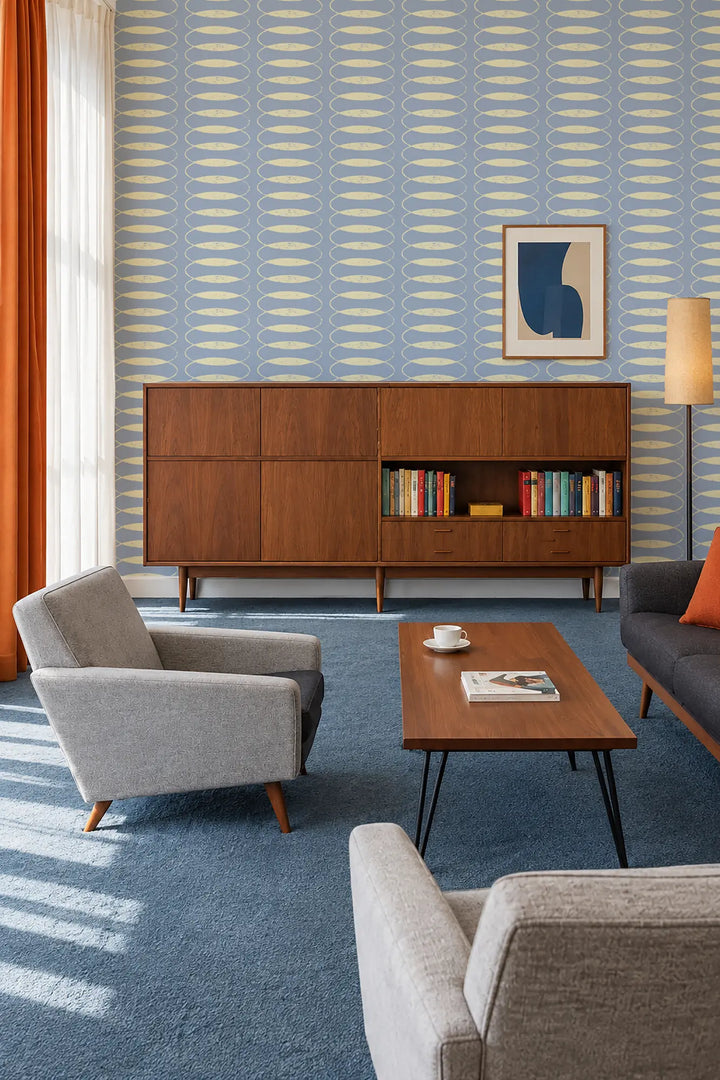 Ven - Periwinkle Blue Wallpaper