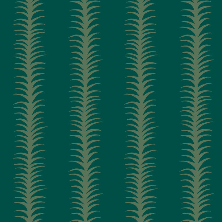Wink Stripes - Jewel Green Wallpaper