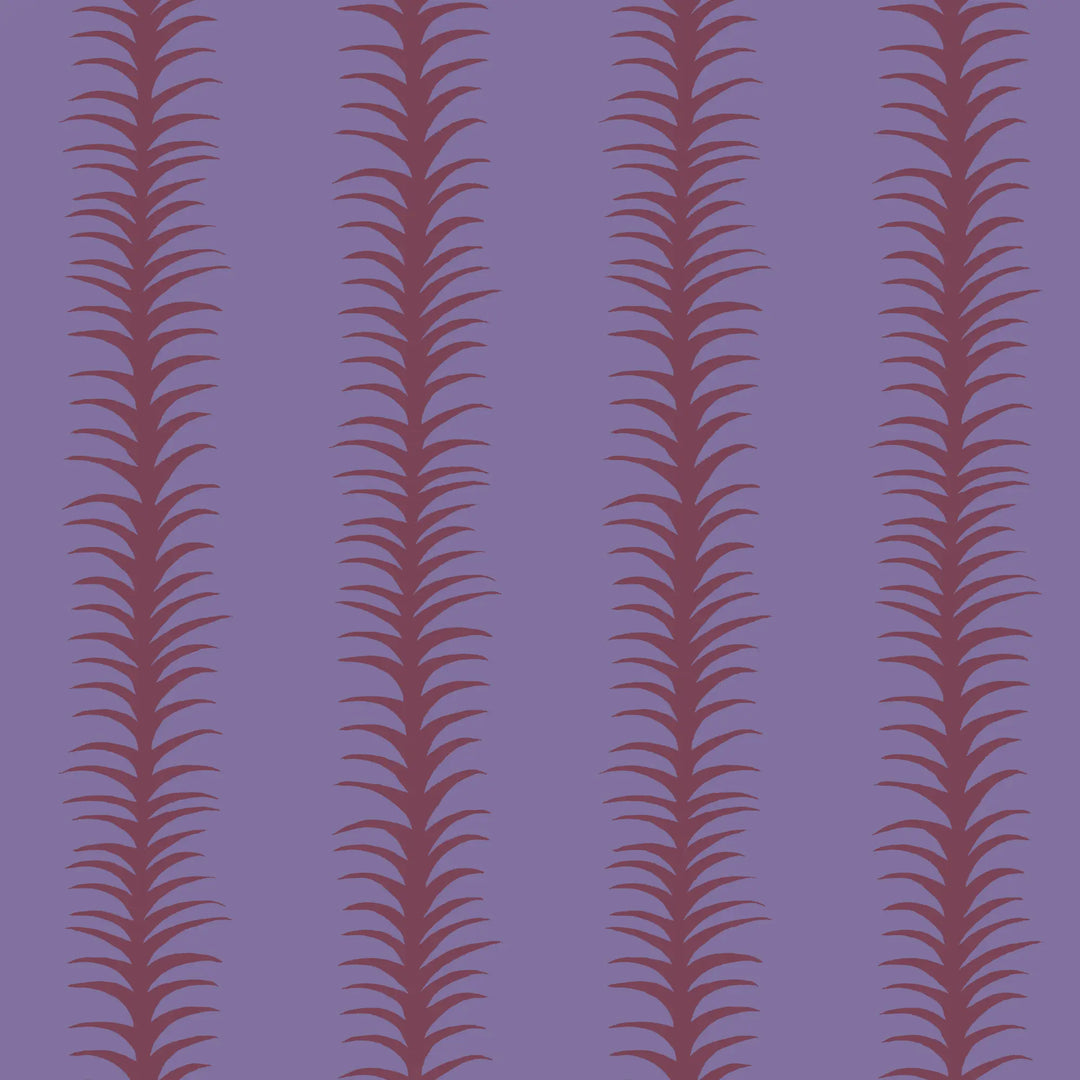Wink Stripes - Purple Shadow Wallpaper