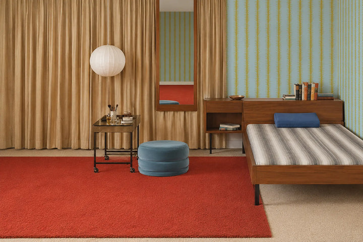 Wink Stripes - Sky Blue Green Wallpaper