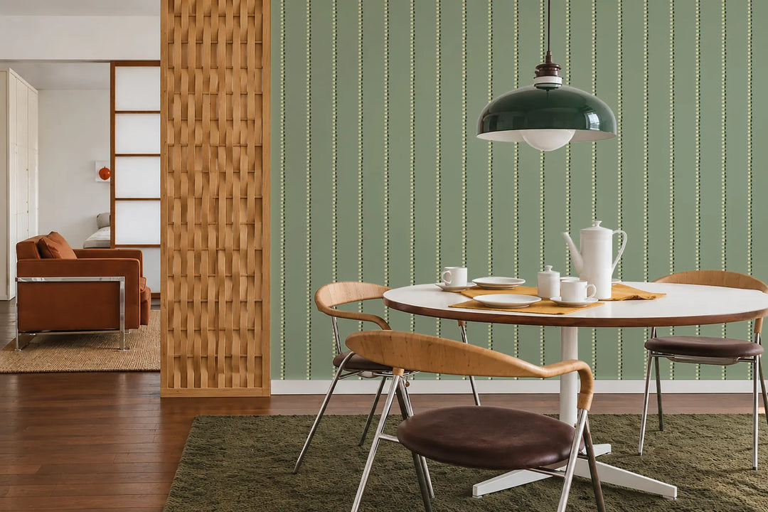 Zipped - Basil Wallpaper
