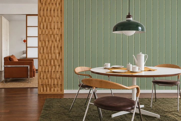 Zipped - Basil Wallpaper