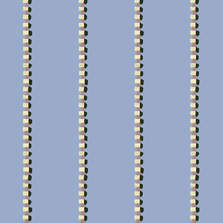 Zipped - Periwinkle Blue Wallpaper