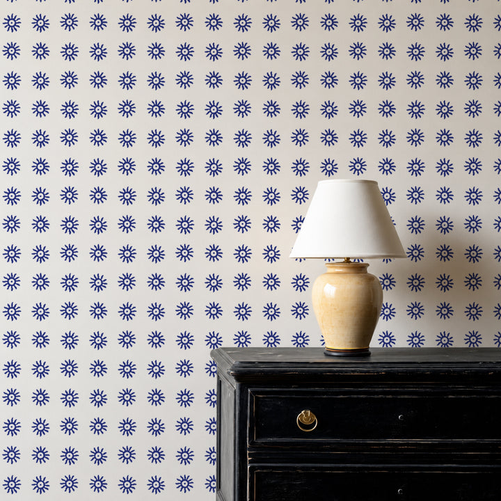 Here Comes the Sun - Blue Wallpaper by August Table