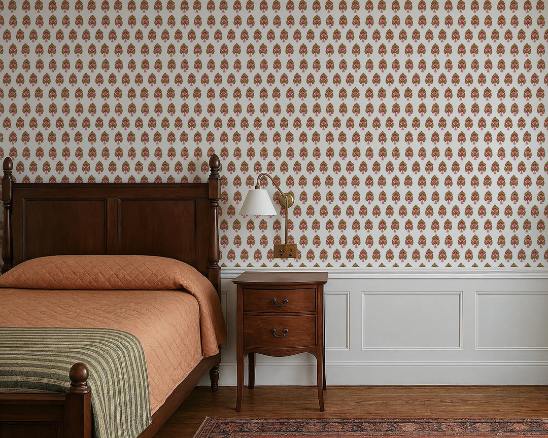 Trillium - Lancaster Wallpaper by August Table