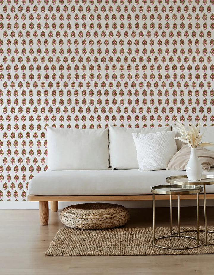 Trillium - Lancaster Wallpaper by August Table