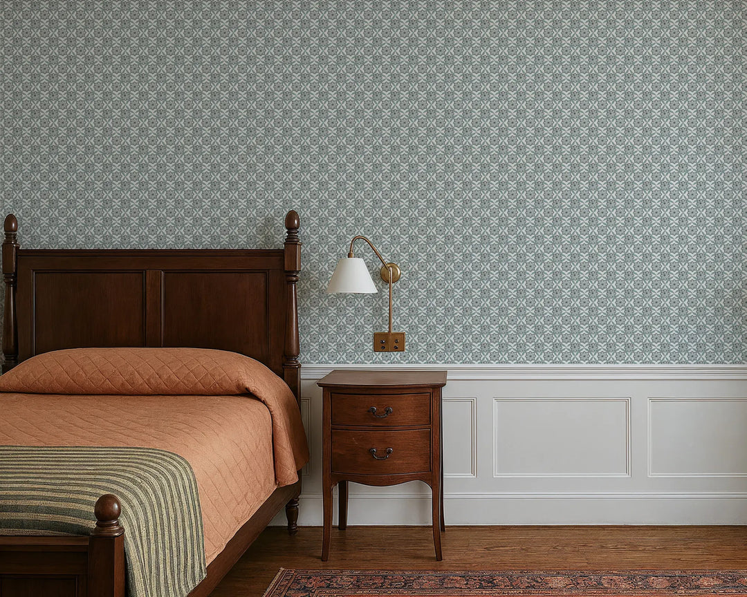 Seraphim - Tern Gray Wallpaper by August Table