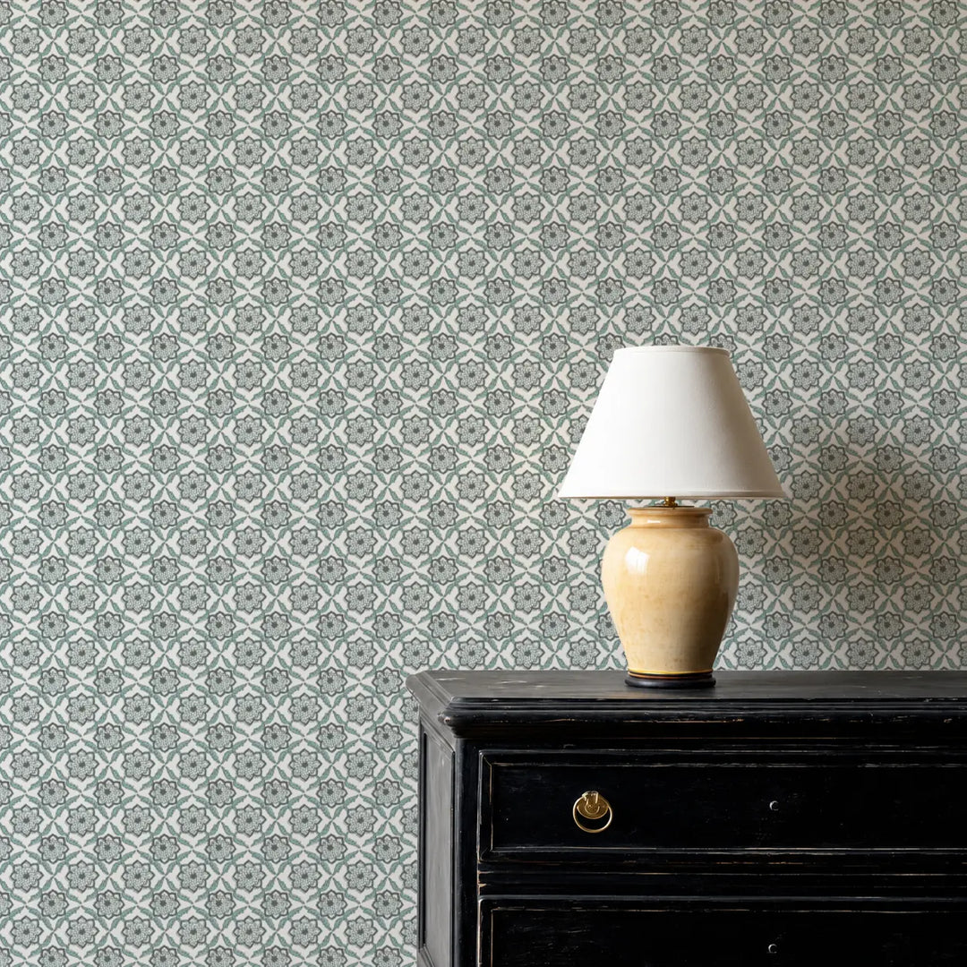 Seraphim - Tern Gray Wallpaper by August Table