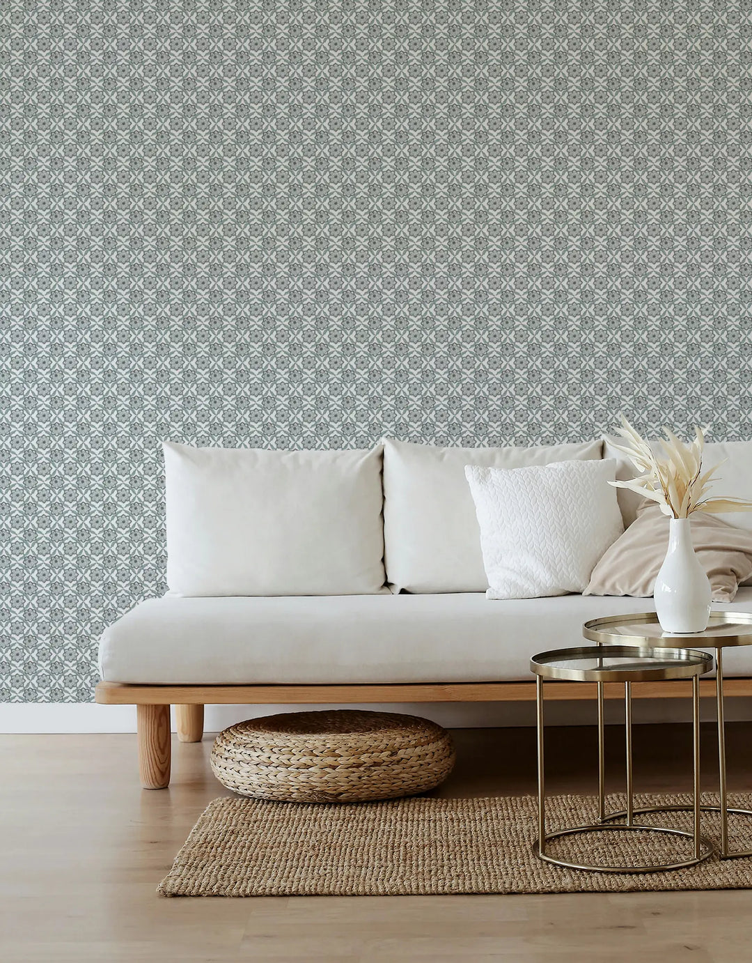 Seraphim - Tern Gray Wallpaper by August Table