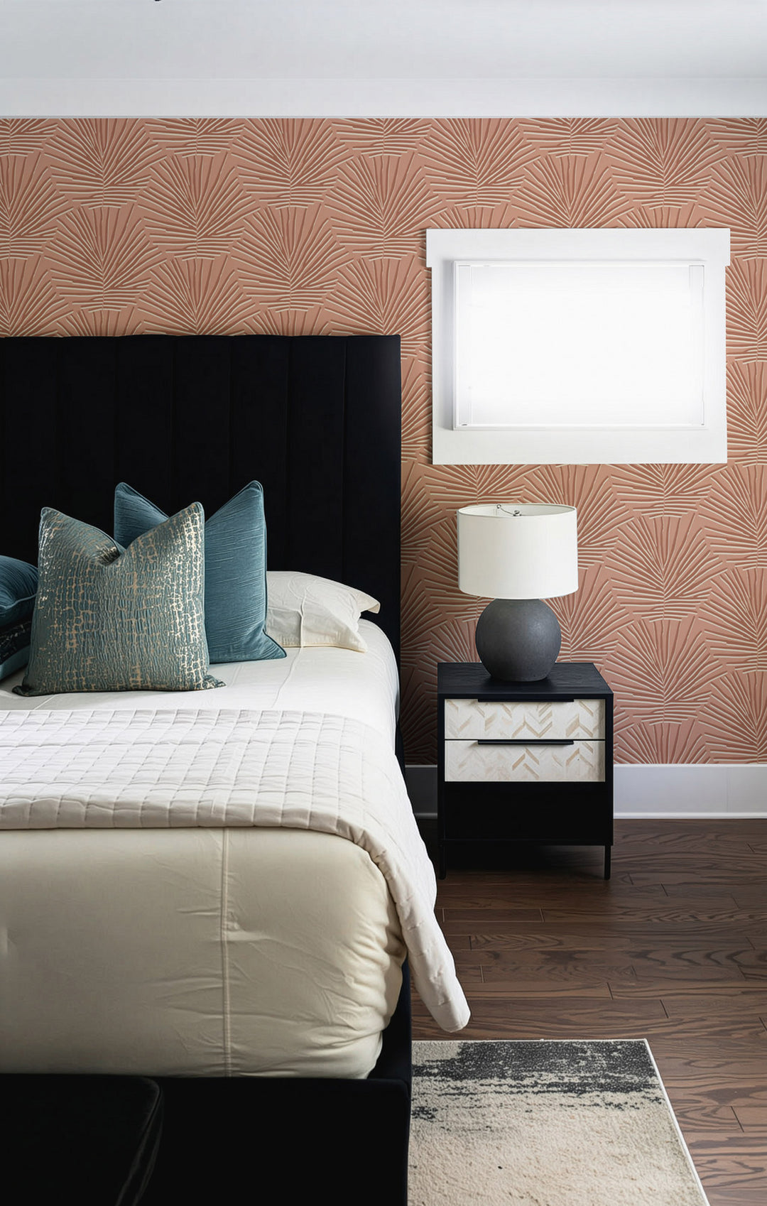 Isle of Palms - Coral Clay Wallpaper by Blessed Little Bungalow