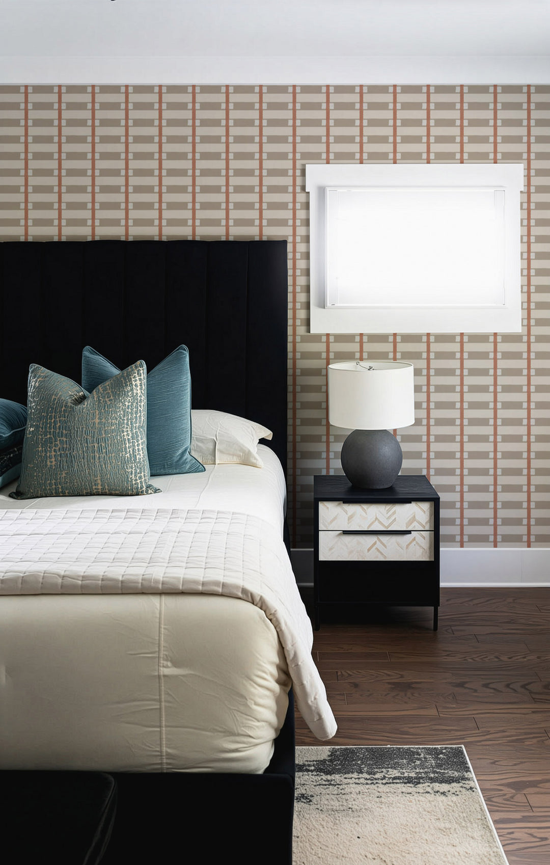 Lowcountry Sweetgrass - Taupe Clay Wallpaper by Blessed Little Bungalow