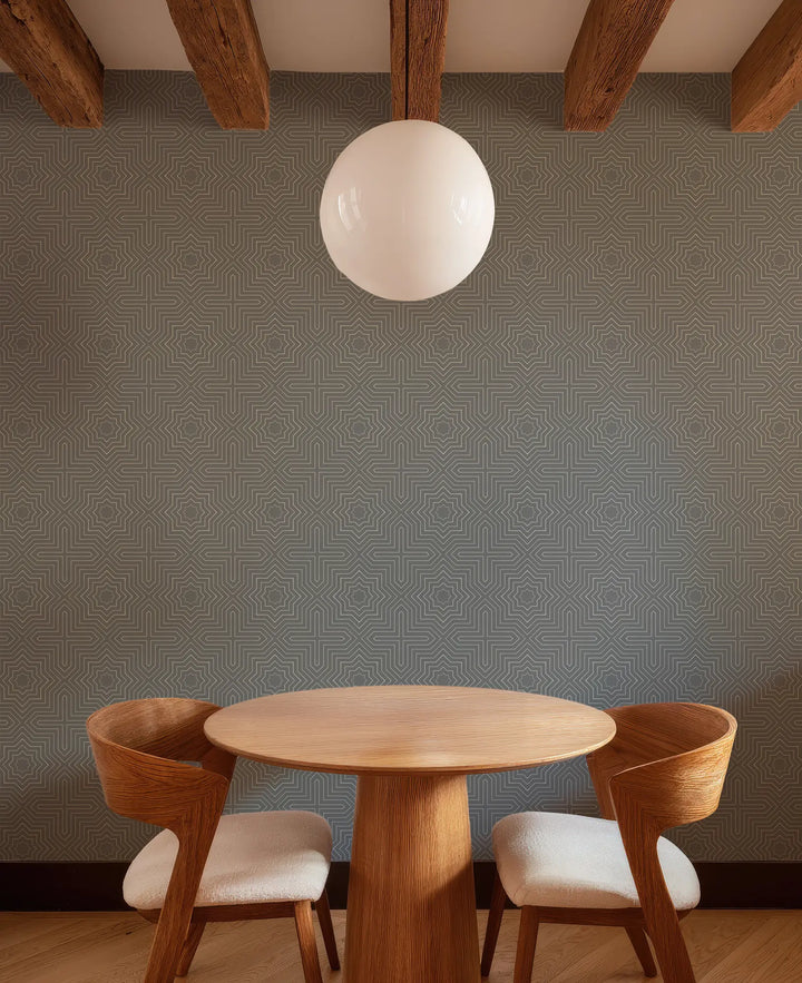Grand - Muted Brown Wallpaper