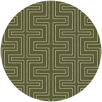 Halsted Geometric - Muted Brown Wallpaper