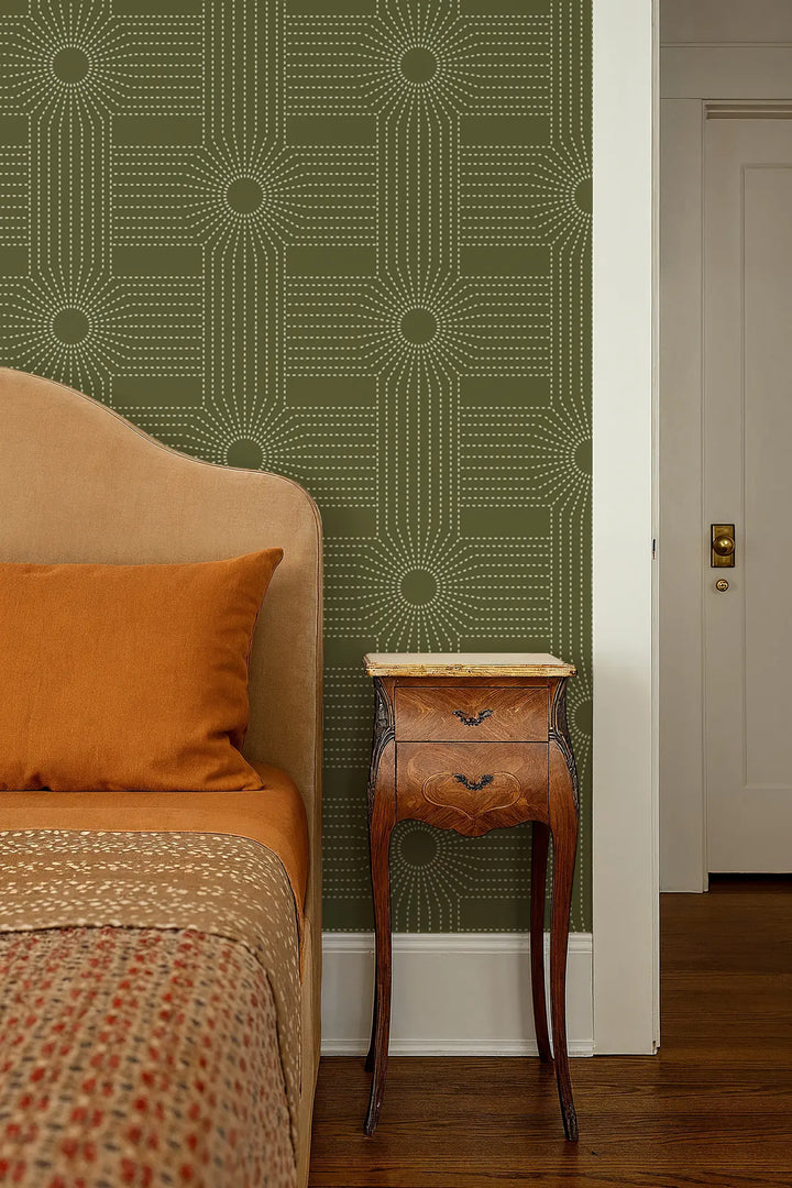Wacker - Deep Olive Wallpaper
