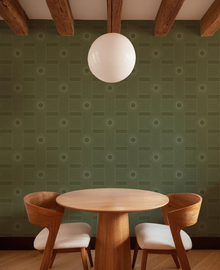 Wacker - Deep Olive Wallpaper
