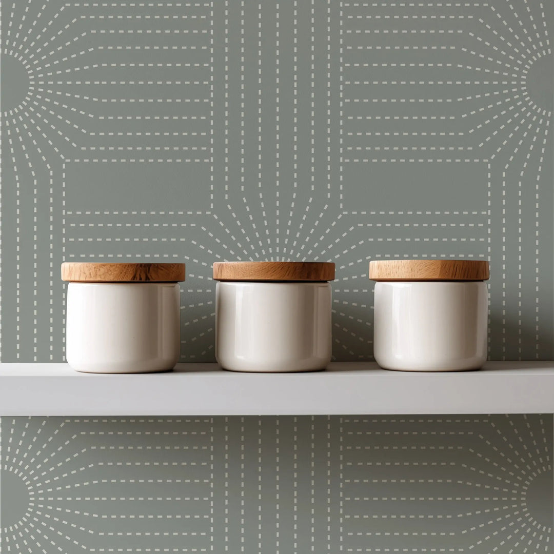 Wacker - Sage Taupe Wallpaper