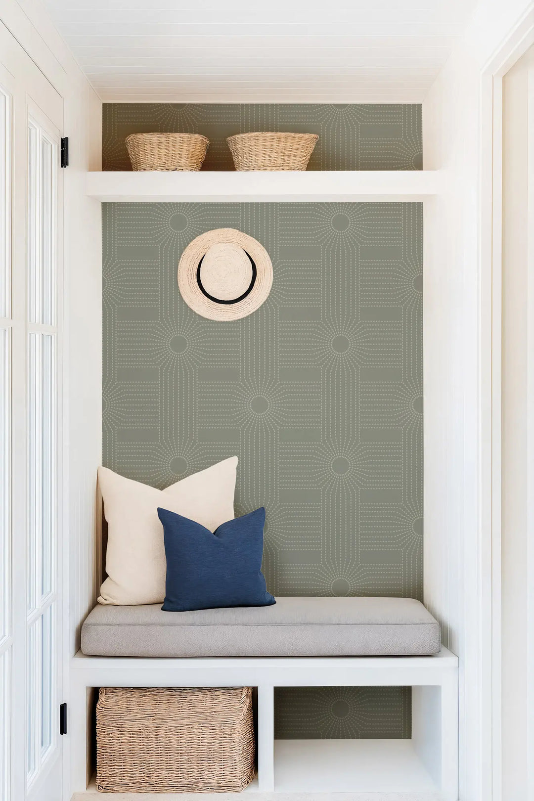 Wacker - Sage Taupe Wallpaper