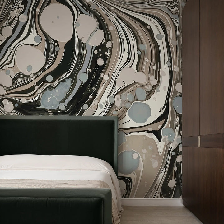 Marble Mirage Wall Mural - Sand & Stone