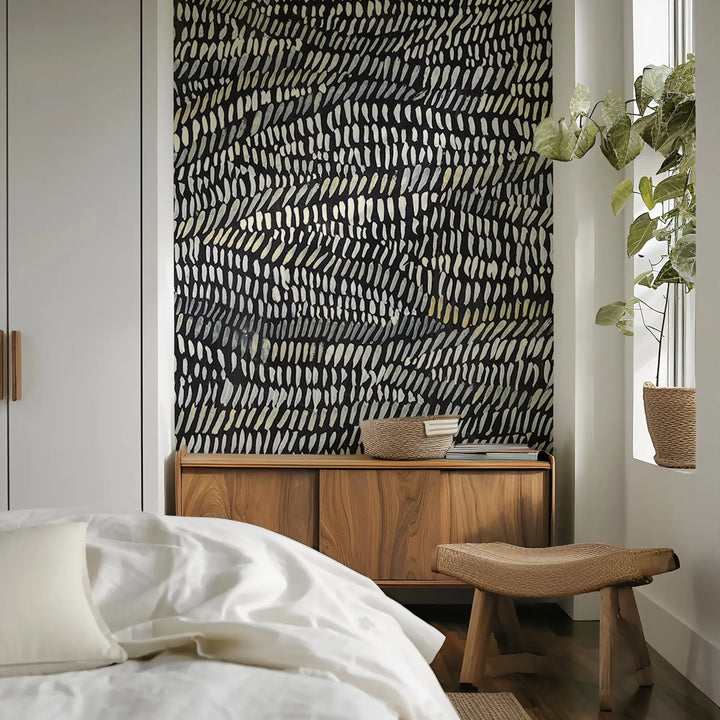 Up The Wall Wallpaper Mural - India Ink