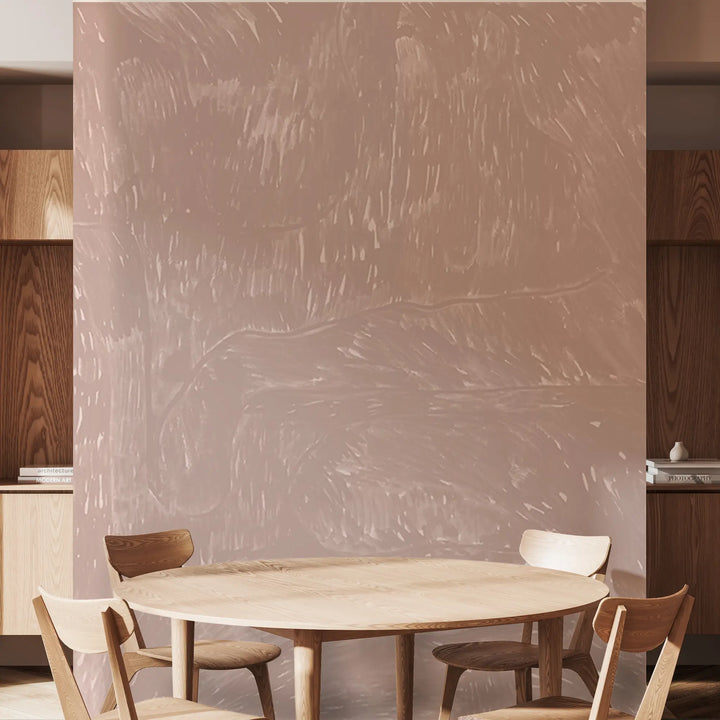 Washed Wallpaper Mural - Blush