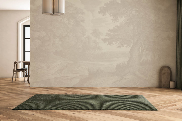 Edge of a Wood Wall Mural - Shell Tint