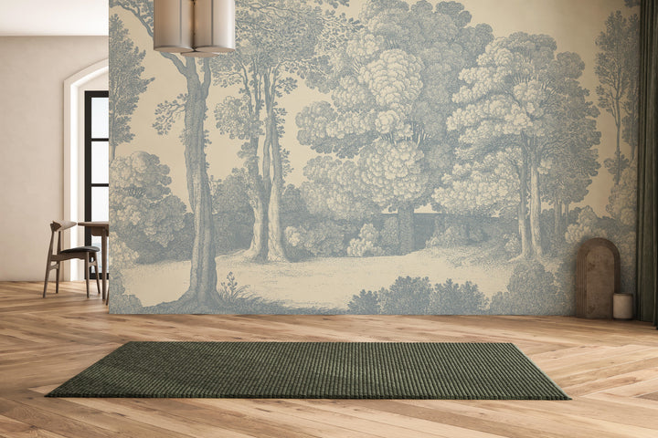 Mineral Spring Wall Mural - Pale Blue