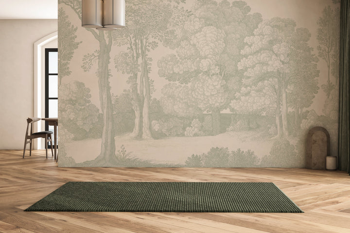 Mineral Spring Wall Mural - Parchment Sage