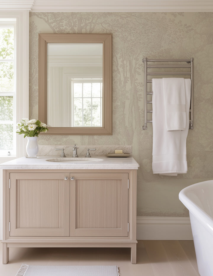 Mineral Spring Wall Mural - Shell Tint