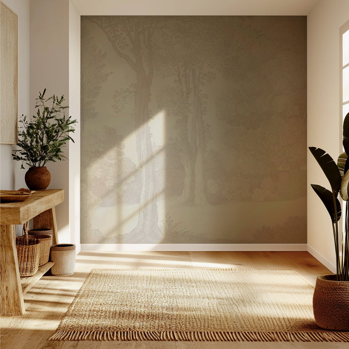 Mineral Spring Wall Mural - Shell Tint