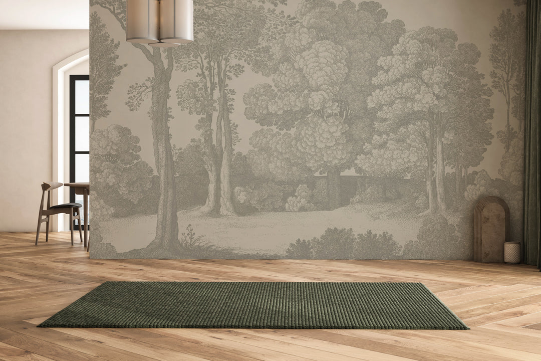 Mineral Spring Wall Mural - Walnut