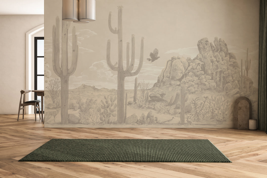 Sonoran Desert Wall Mural - Dusk