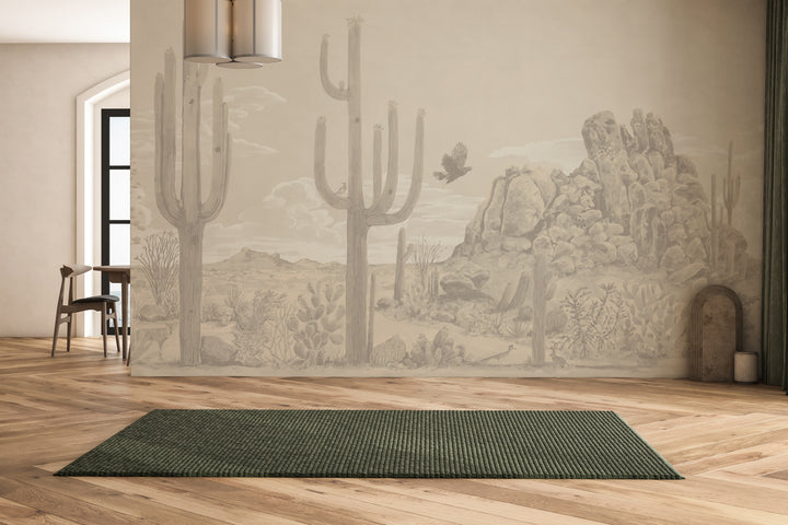 Sonoran Desert Wall Mural - Dusk