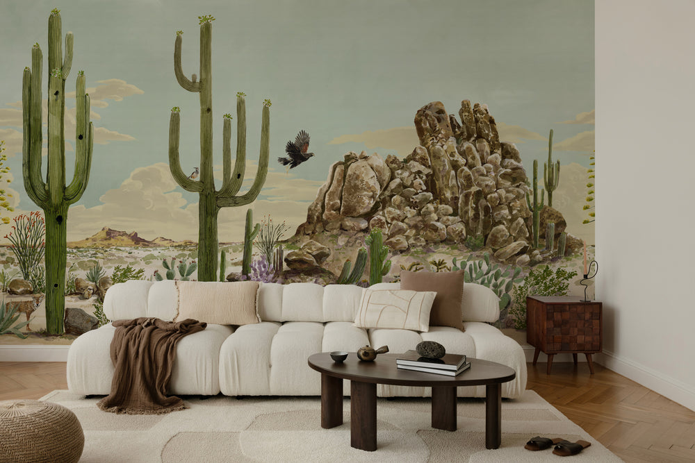 Sonoran Desert Wall Mural - True Tone