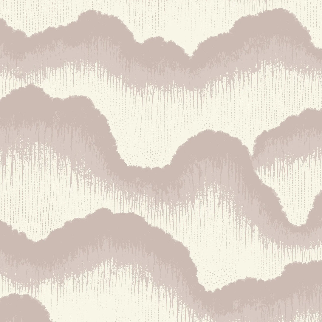 Cloud Lines - Rose Stone Wallpaper