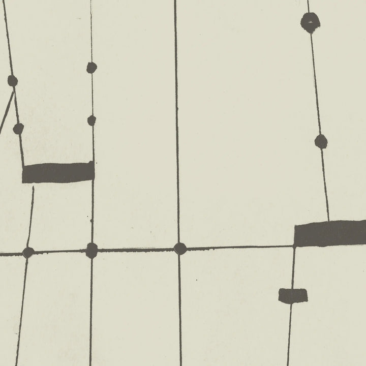 Framework Wall Mural - Linen Wallpaper