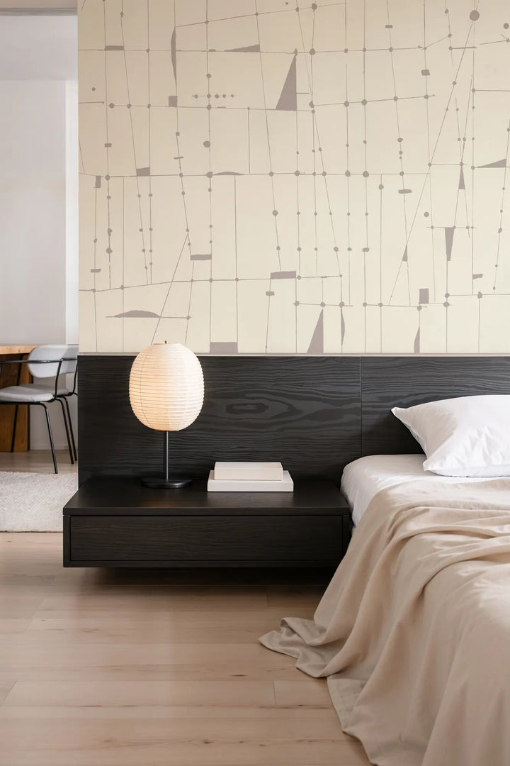 Framework Wall Mural - Rose Stone Wallpaper